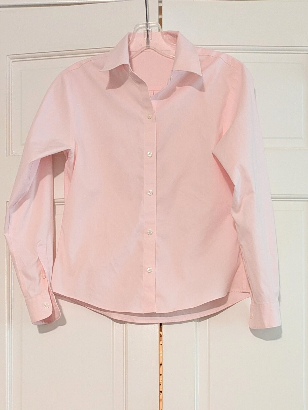 Light Pink Non Iron Button Down Oxford Shirt Size 2